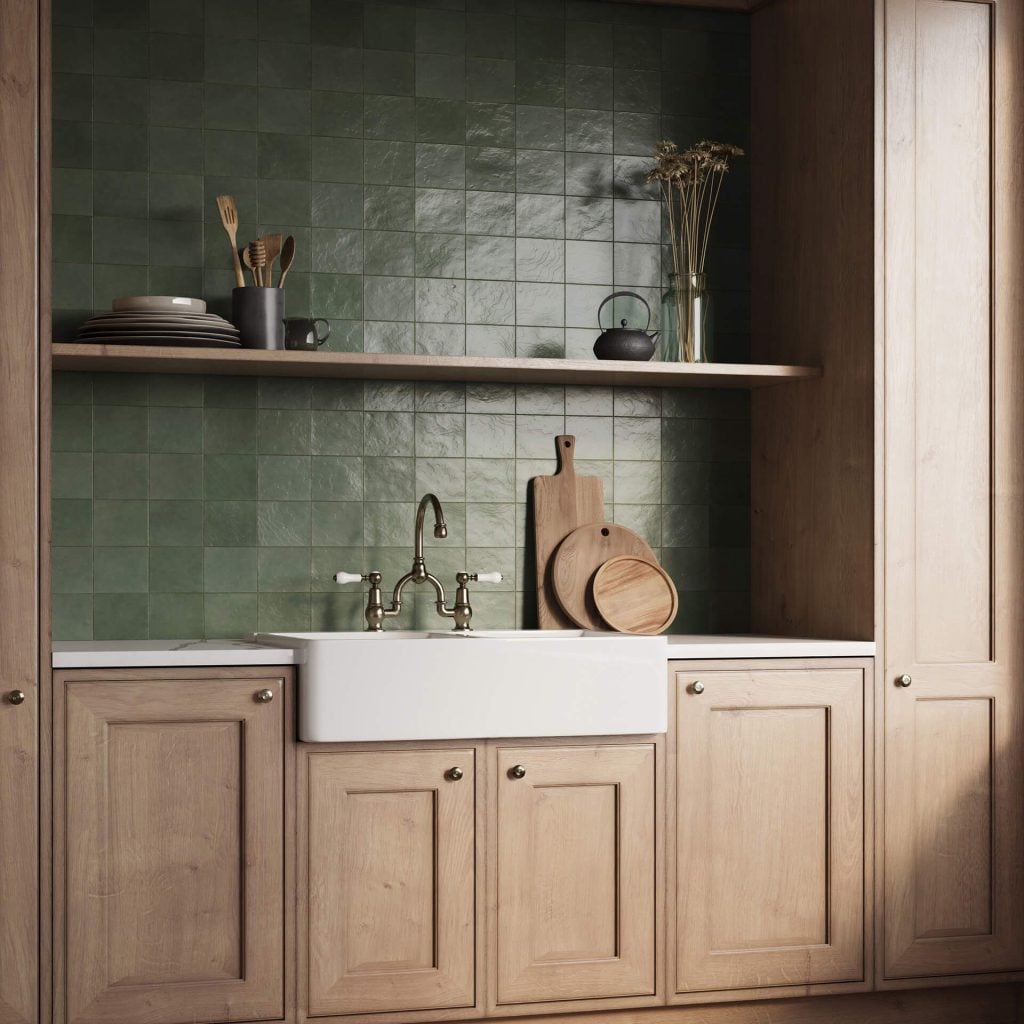 Kitchen Interior Rendering – 3D Realistic Furniture Visualization