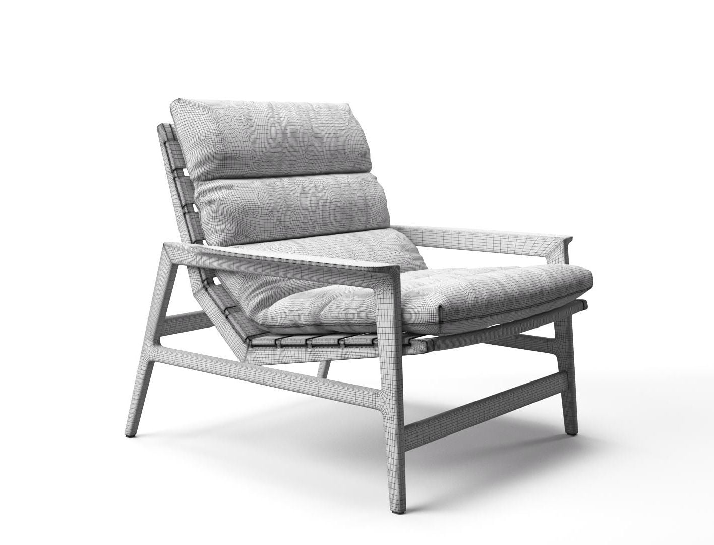 Creating a Chair 3D Model for Further Rendering