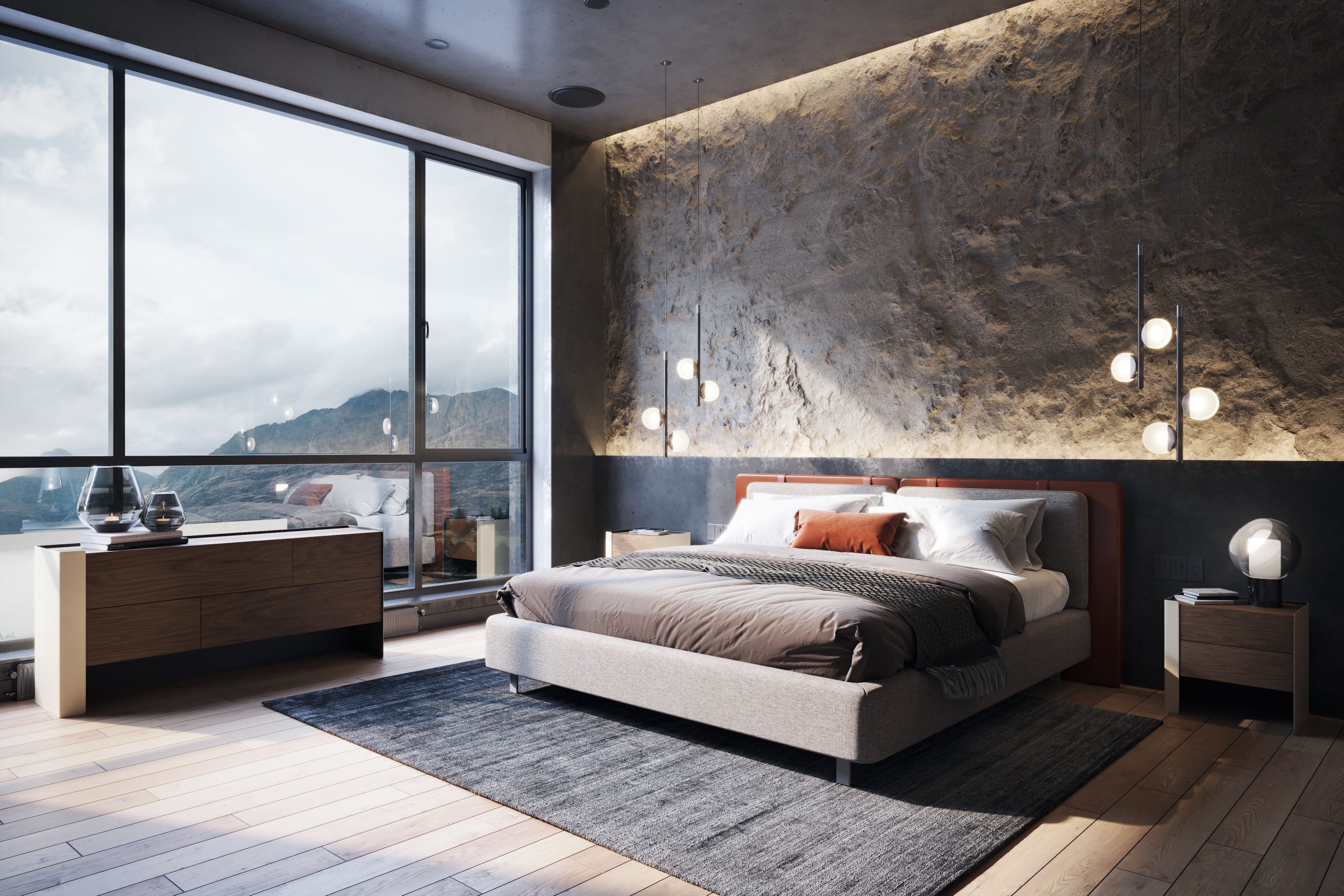 Bedroom Furniture Lifestyle Render
