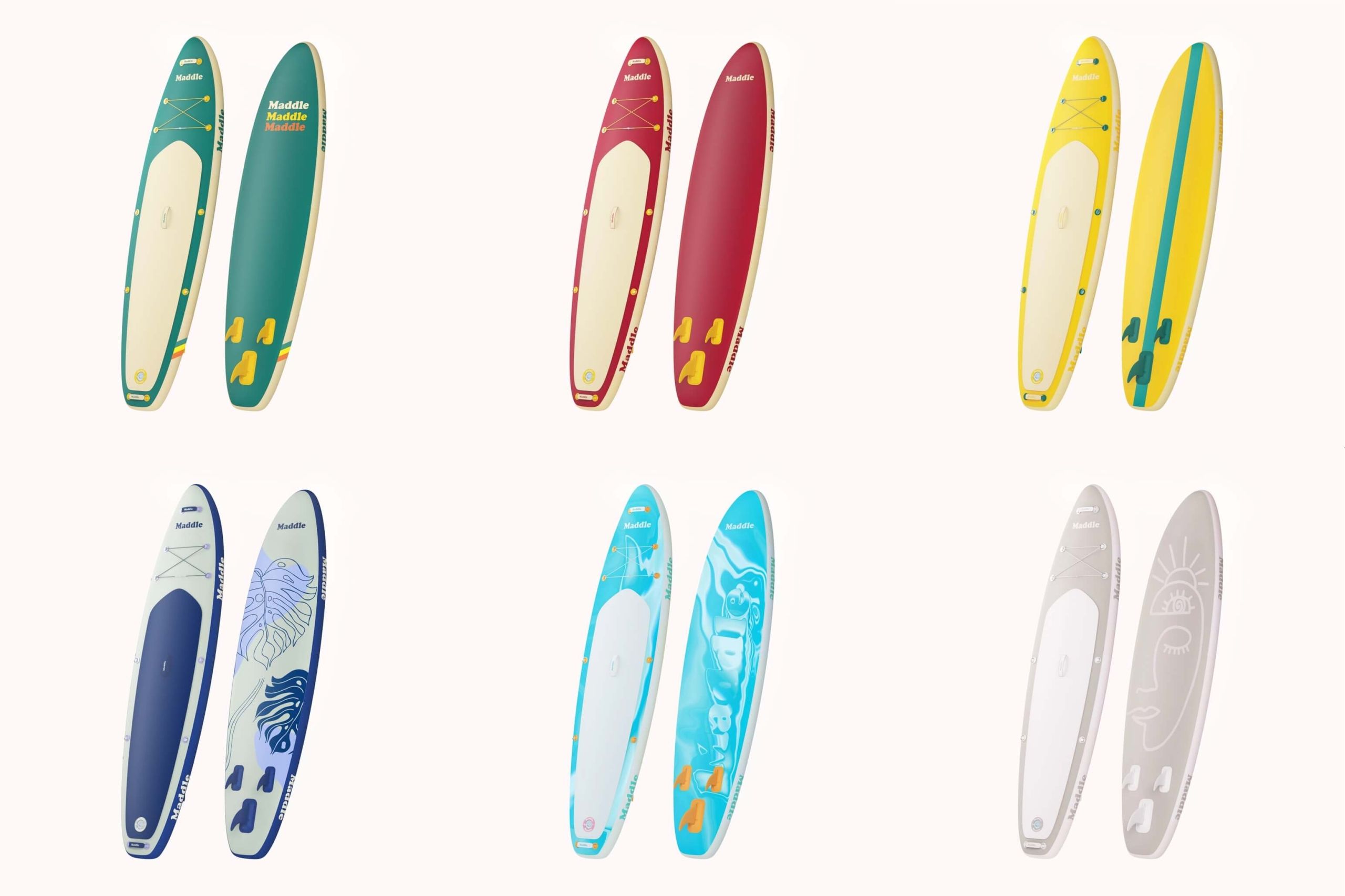 Product CGI Projects: Paddle Board 3D Rendering for Maddle
