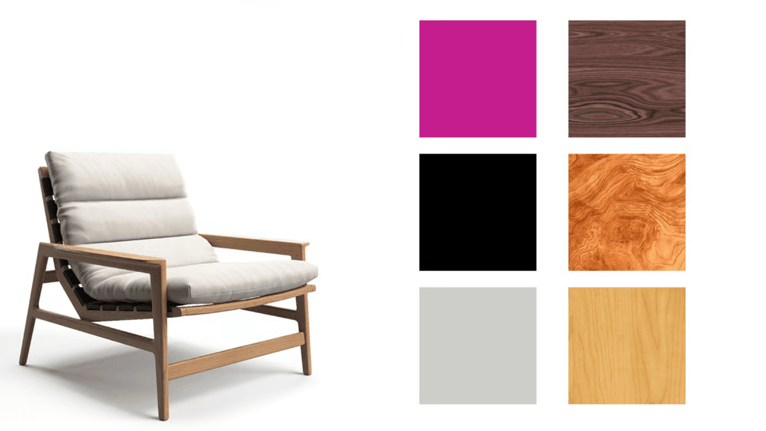Product configurator allowing users to customize colors, materials, and features using a digital twin