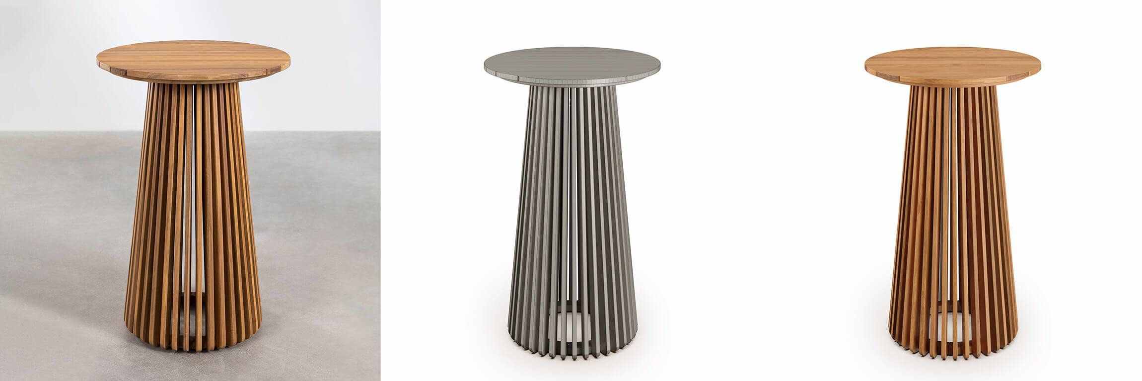 3D product visualization showcasing a stylish table with realistic rendering and first-class 3D modeling