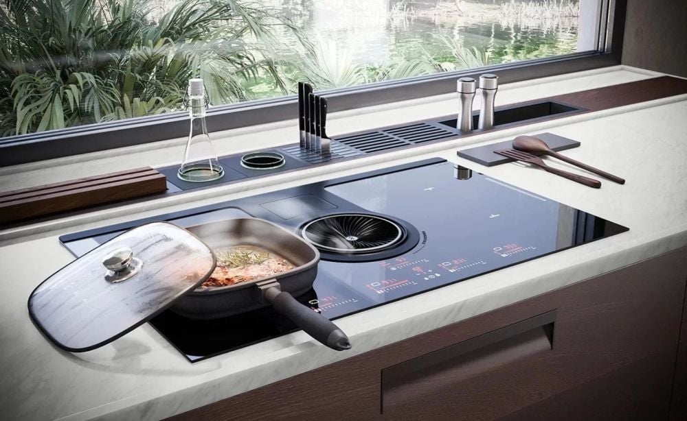 3D Lifestyle Image for a Product in a Flattering Kitchen