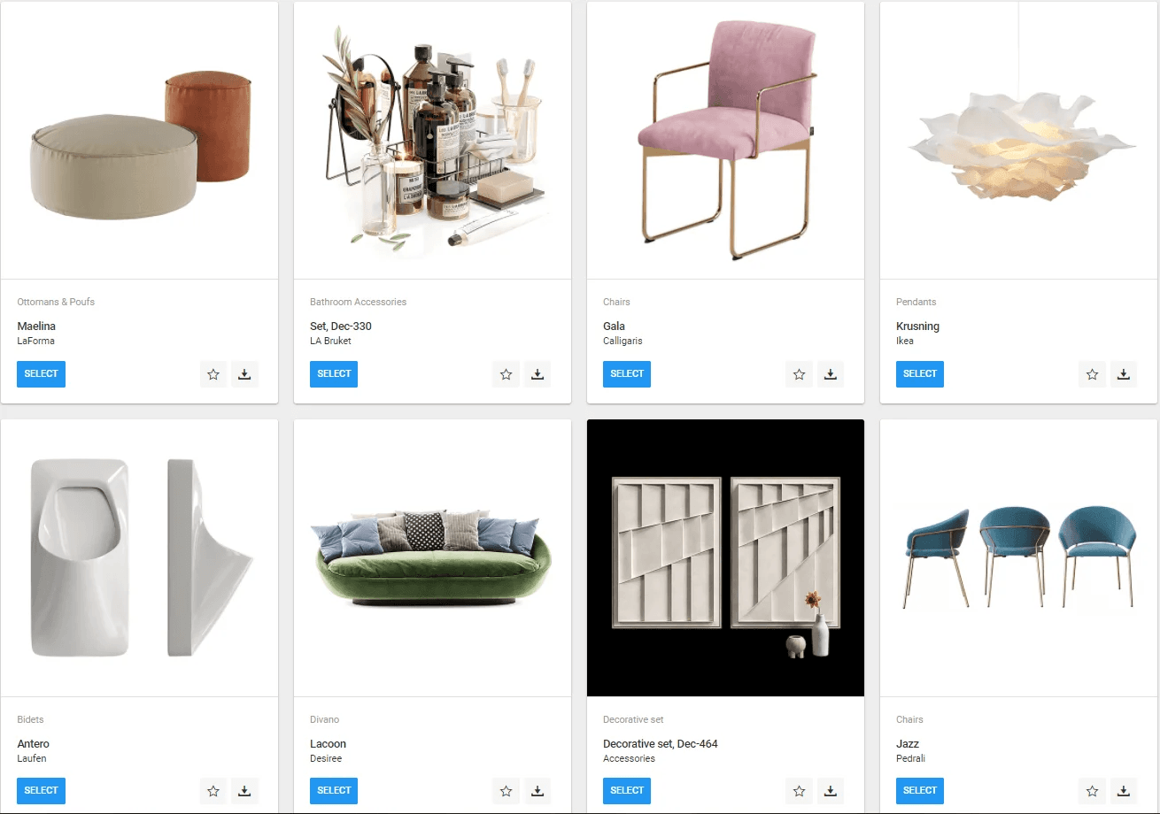 Product modeling library