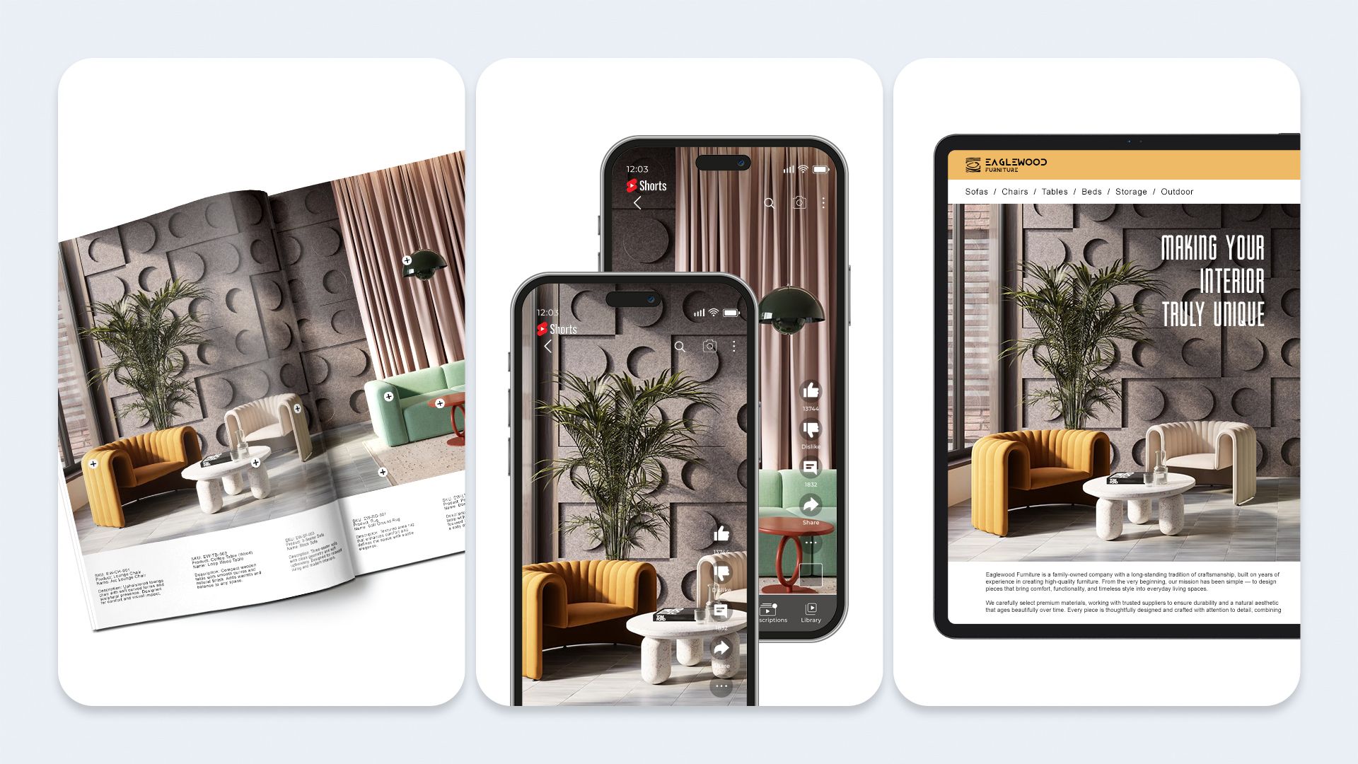 Product Rendering Visual Consistensy Across Channels