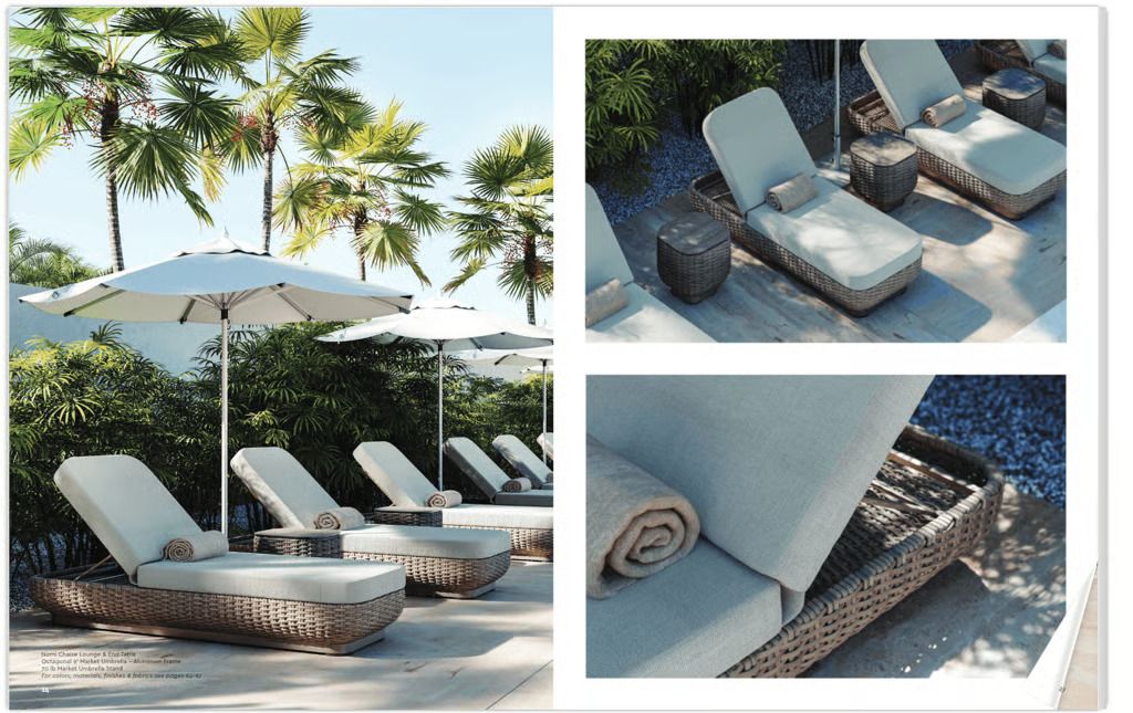 Outdoor Furniture Rendering