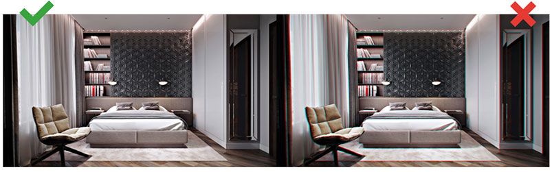 Post-Production of 3D Rendering of Furniture and Decorative Objects