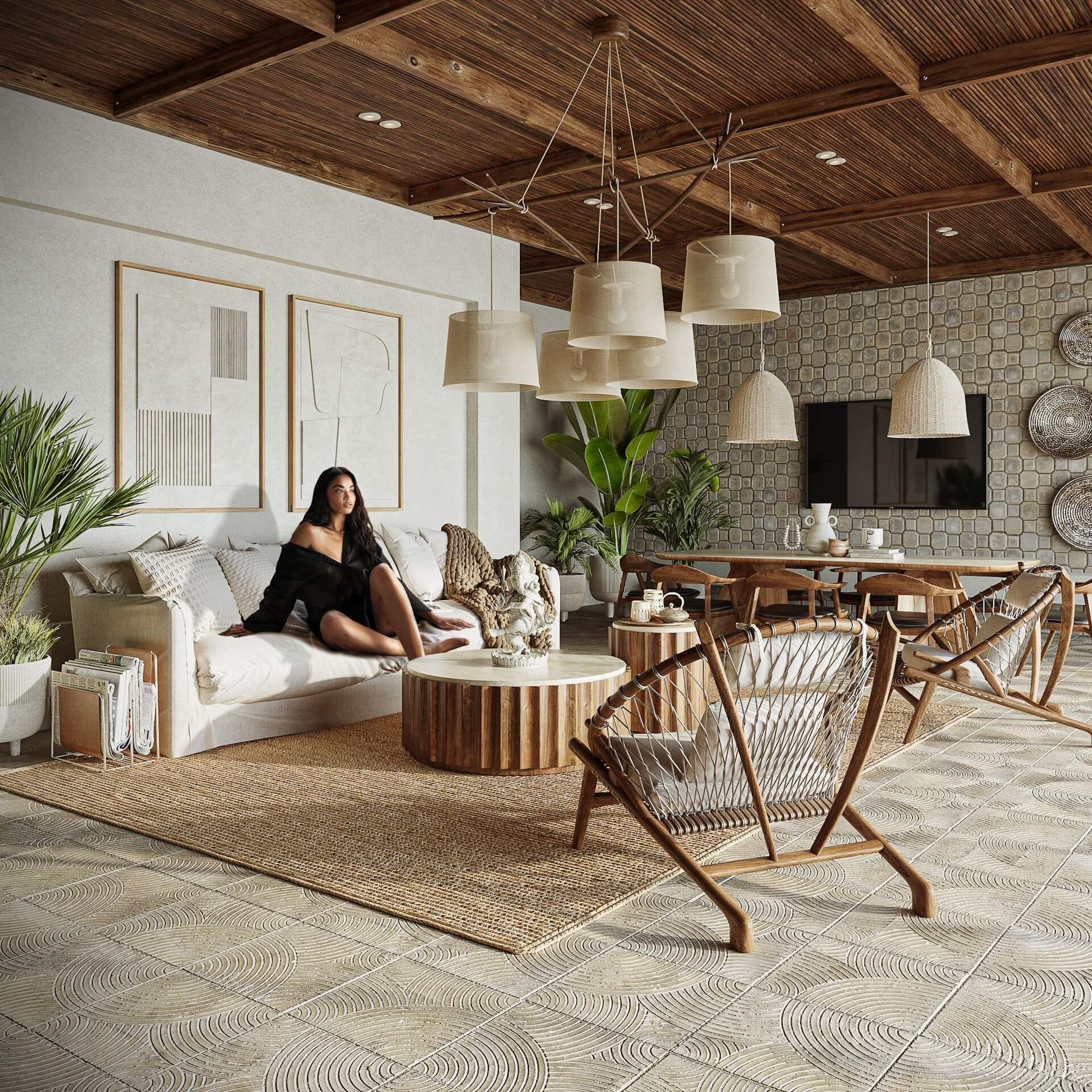Using Rug 3D Visualization for Effective Product Advertisement