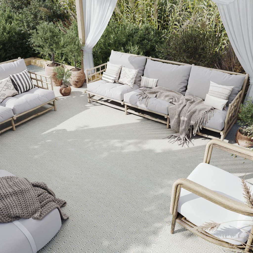 3D Furniture Rendering and Visualization of Outdoor Lounge