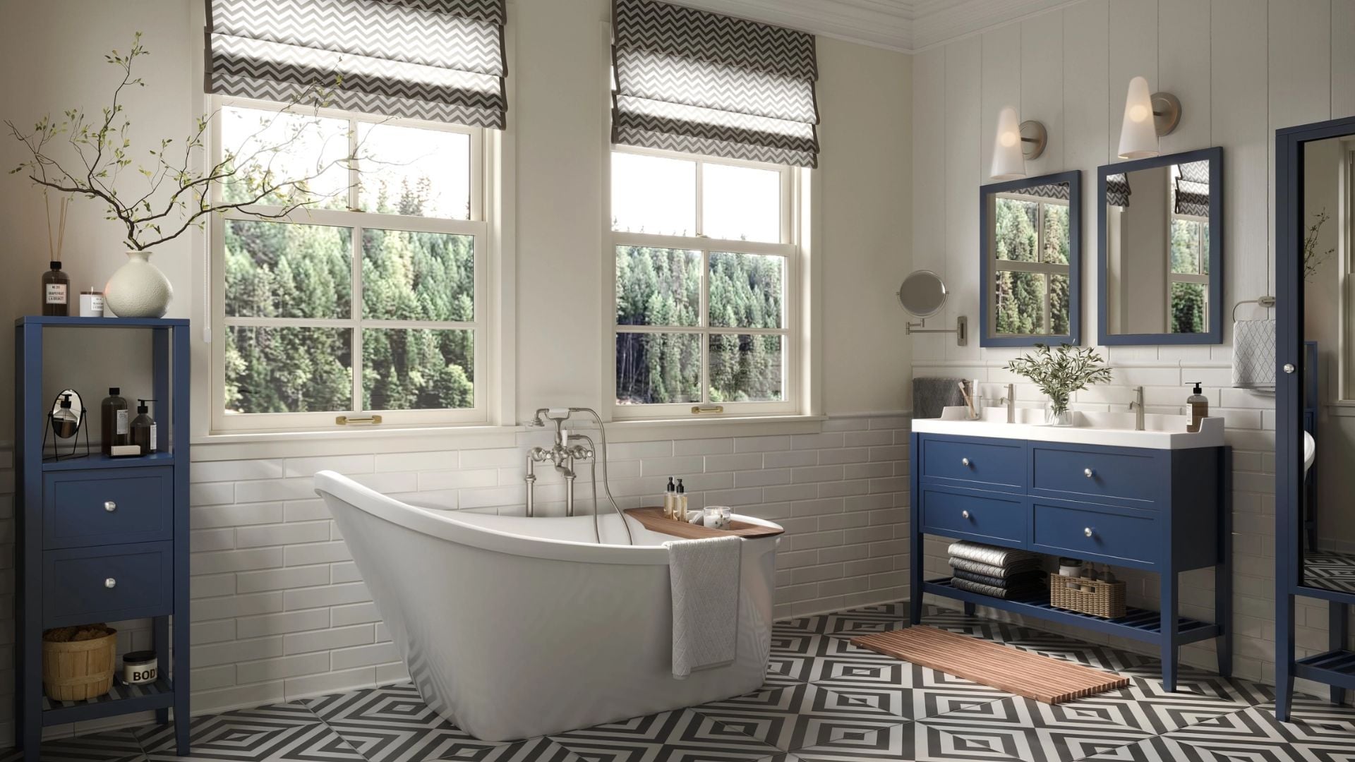 What is a Scale CGI Lifestyle Shot: Bathroom Furniture