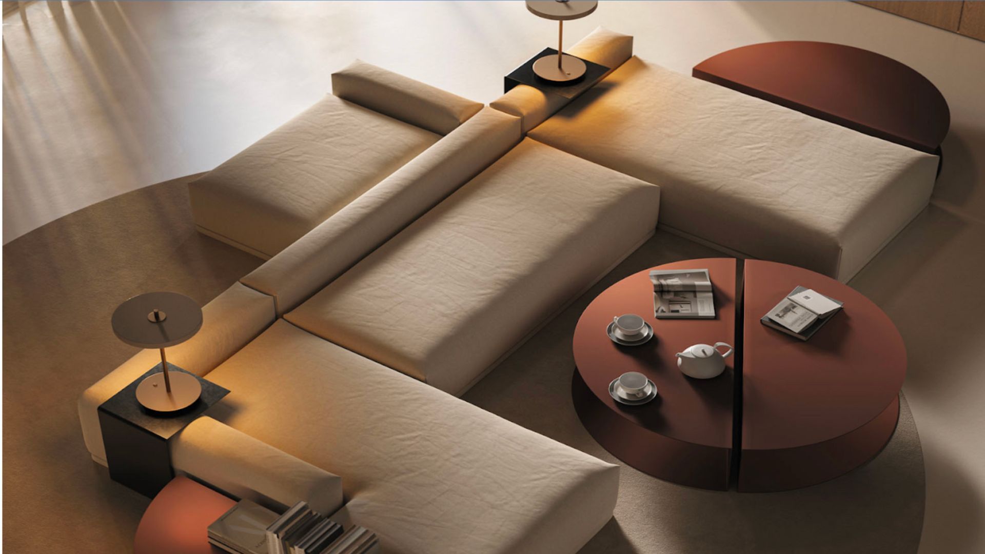 Sculpting Modeling of a Designer Furniture