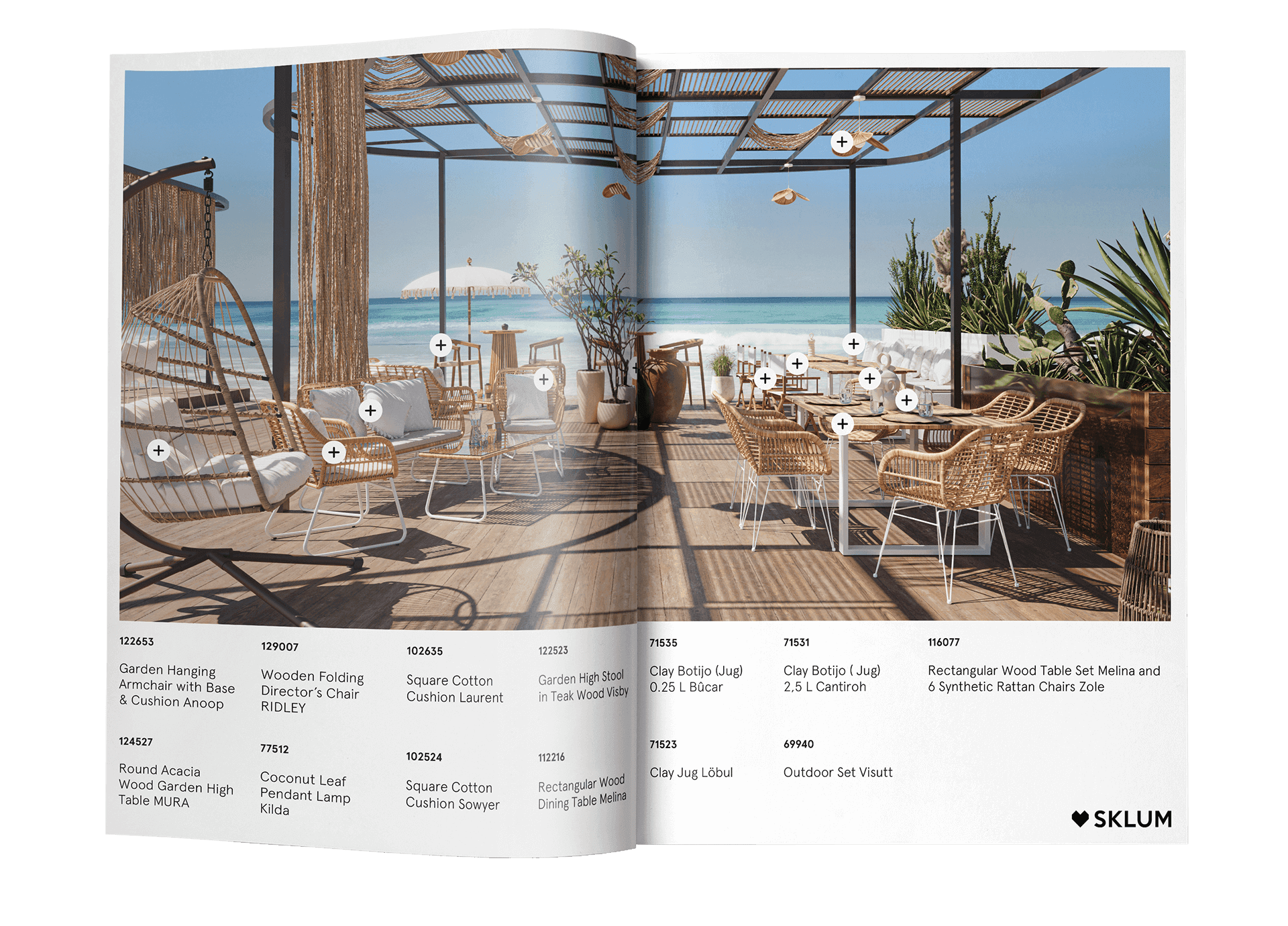 Shoppable Imagery for Sklum Interactive Catalog