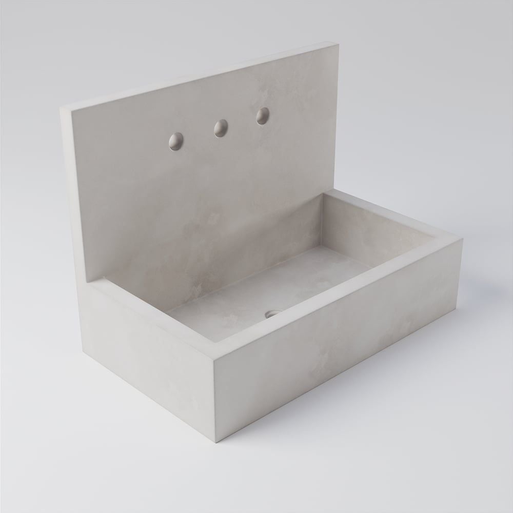 3D Furniture Modeling and Rendering of a Modern Sink