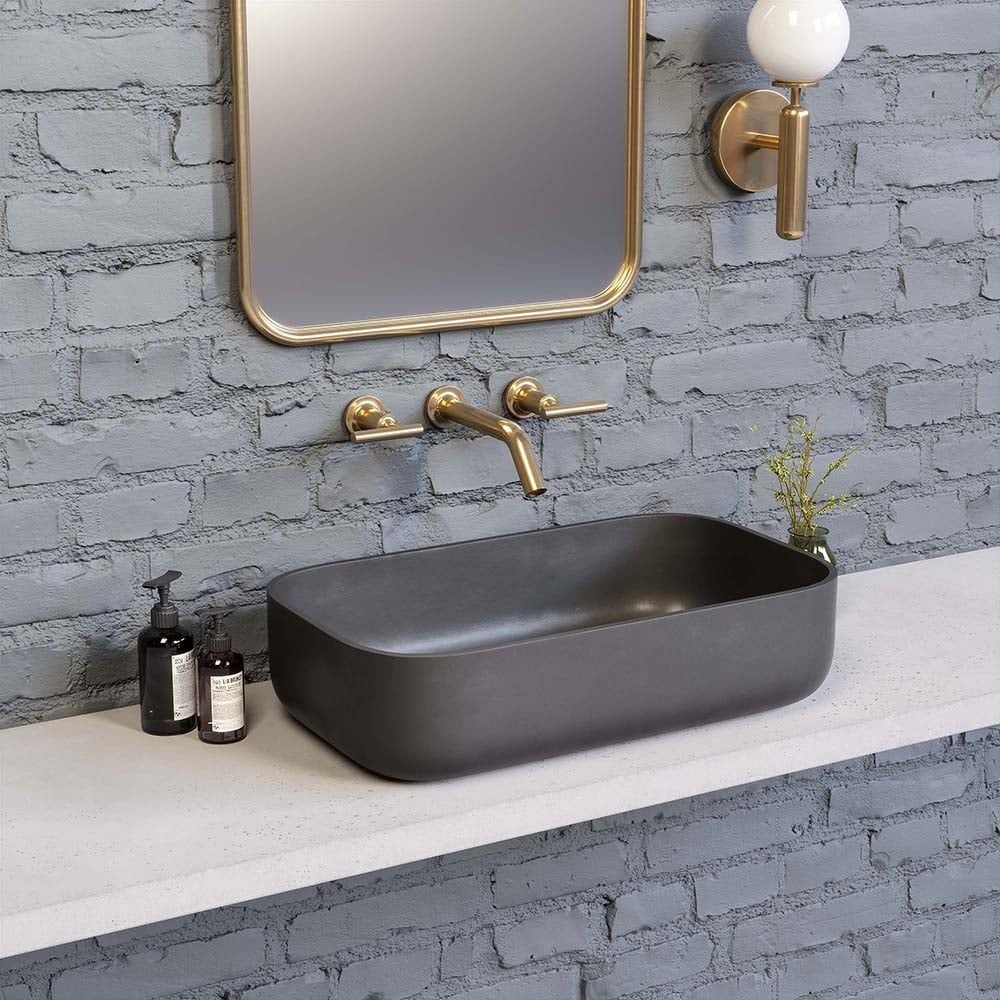 3D Bathroom Sink Rendering – Photorealistic Interior Visualization