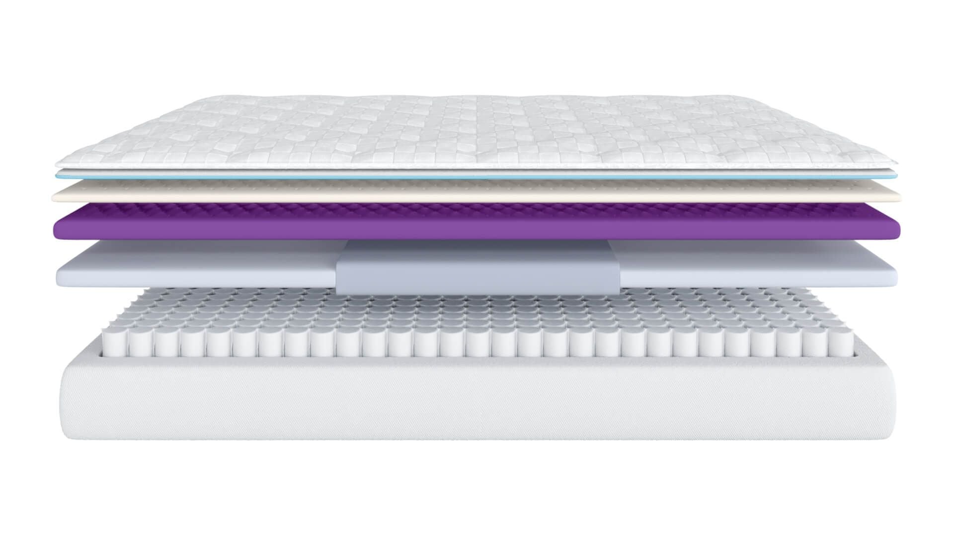 Mattress Exploded View Silo Rendering