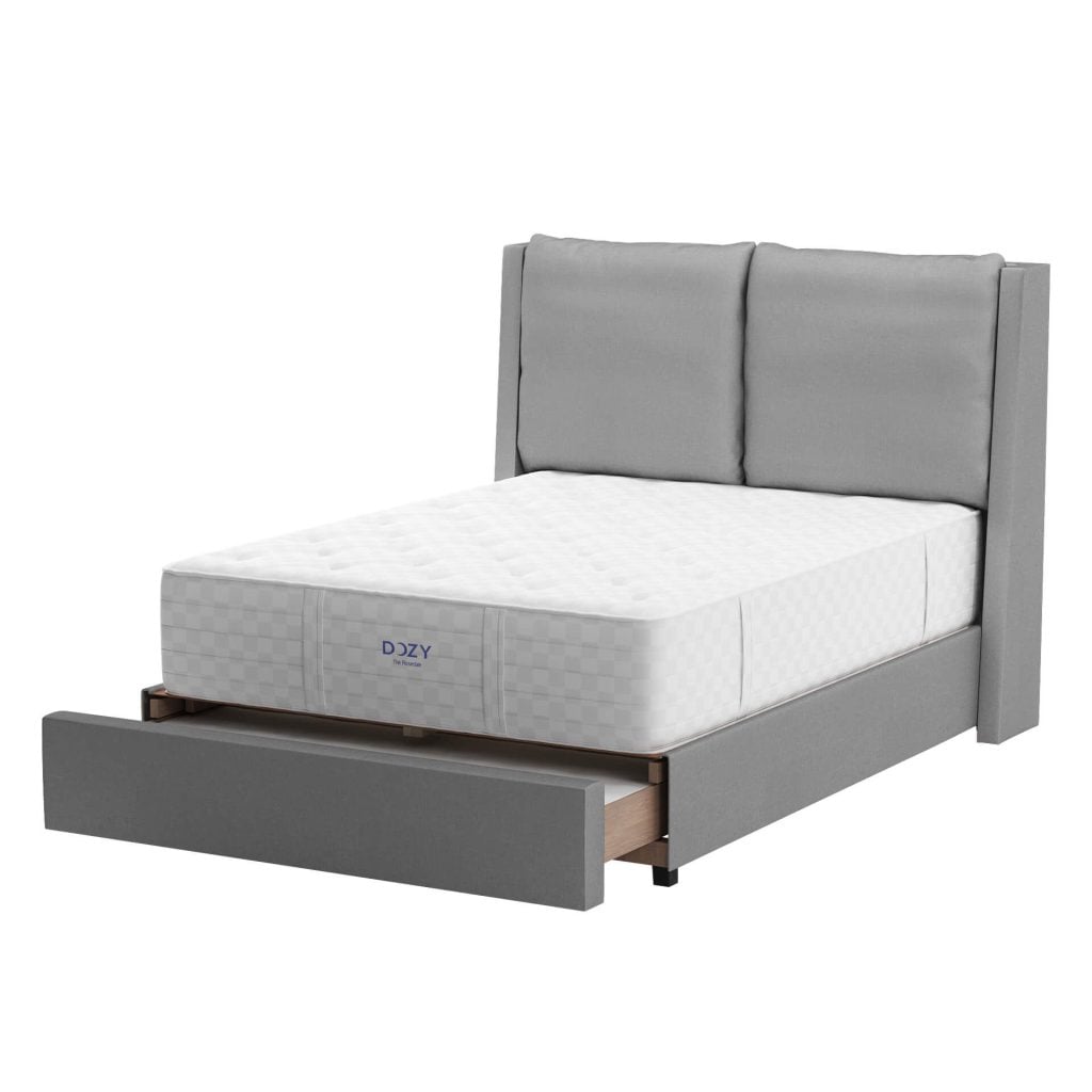 3D Furniture Modeling and Rendering of Modern Bed with Storage