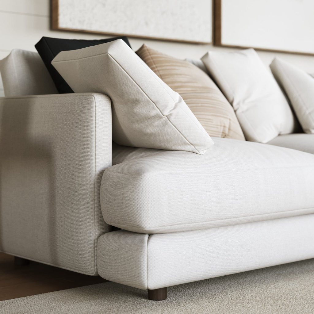 Realistic 3D fittings Rendering – Sofa Visualization