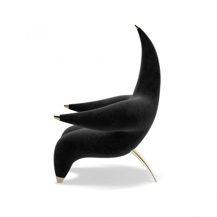 3D Product Rendering for an Elegant Chair