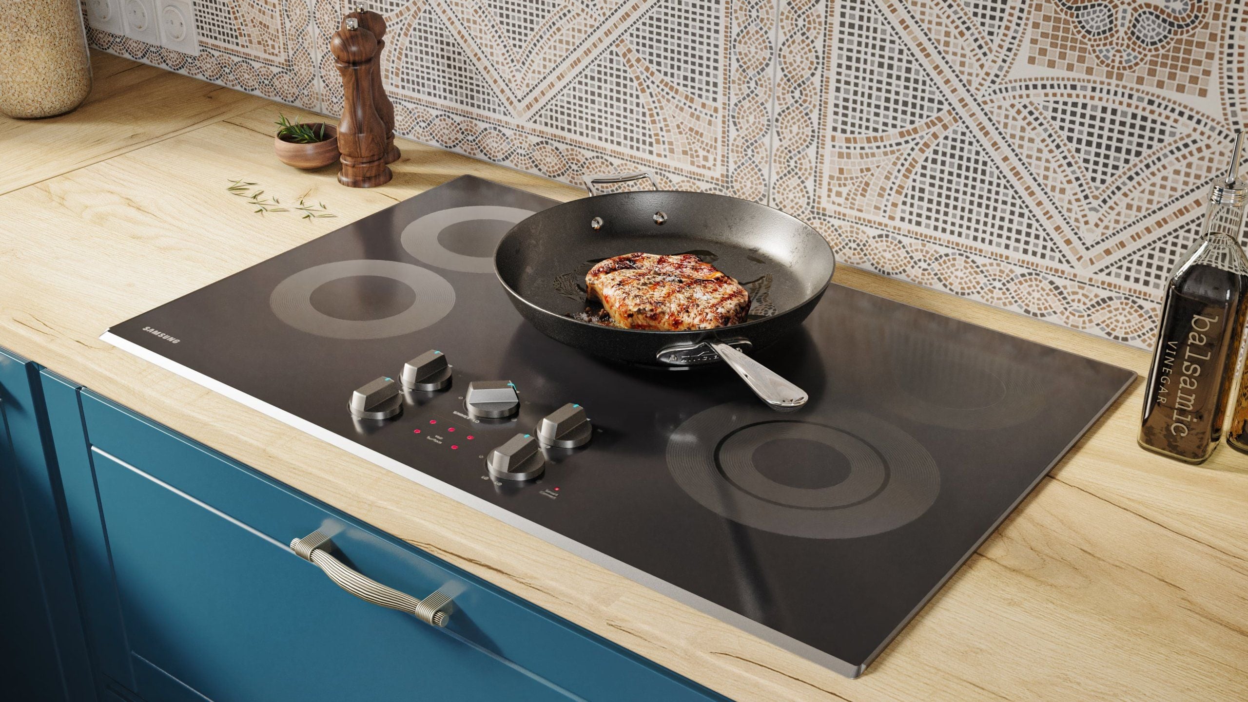 Lifestyle Kitchen Rendering Storytelling for a Product Background
