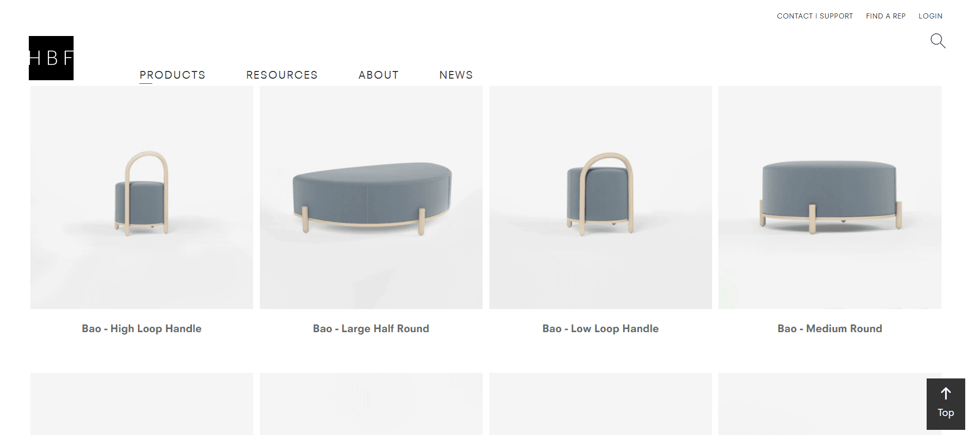 Furniture Rendering for HBF Website