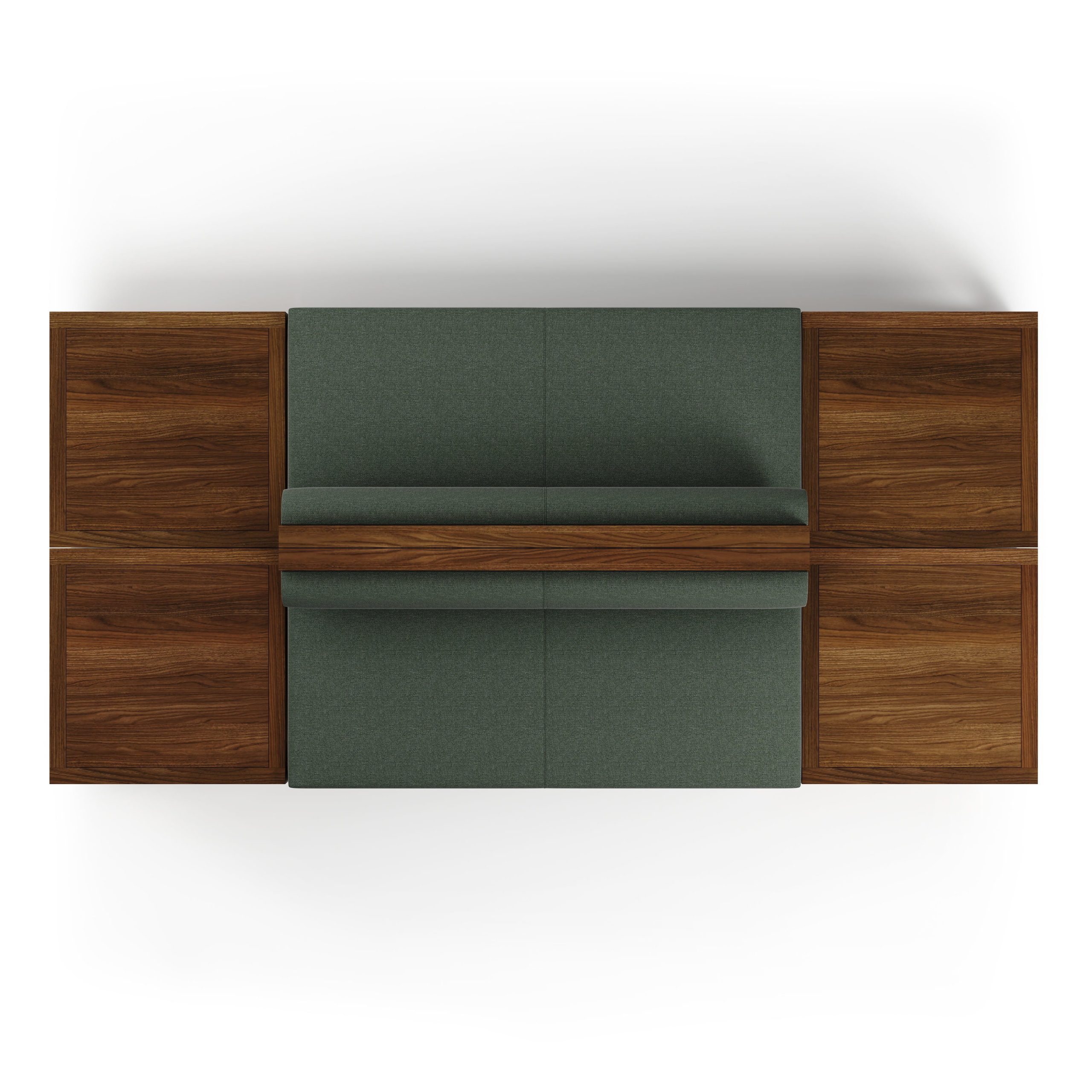 Green Seats Top View