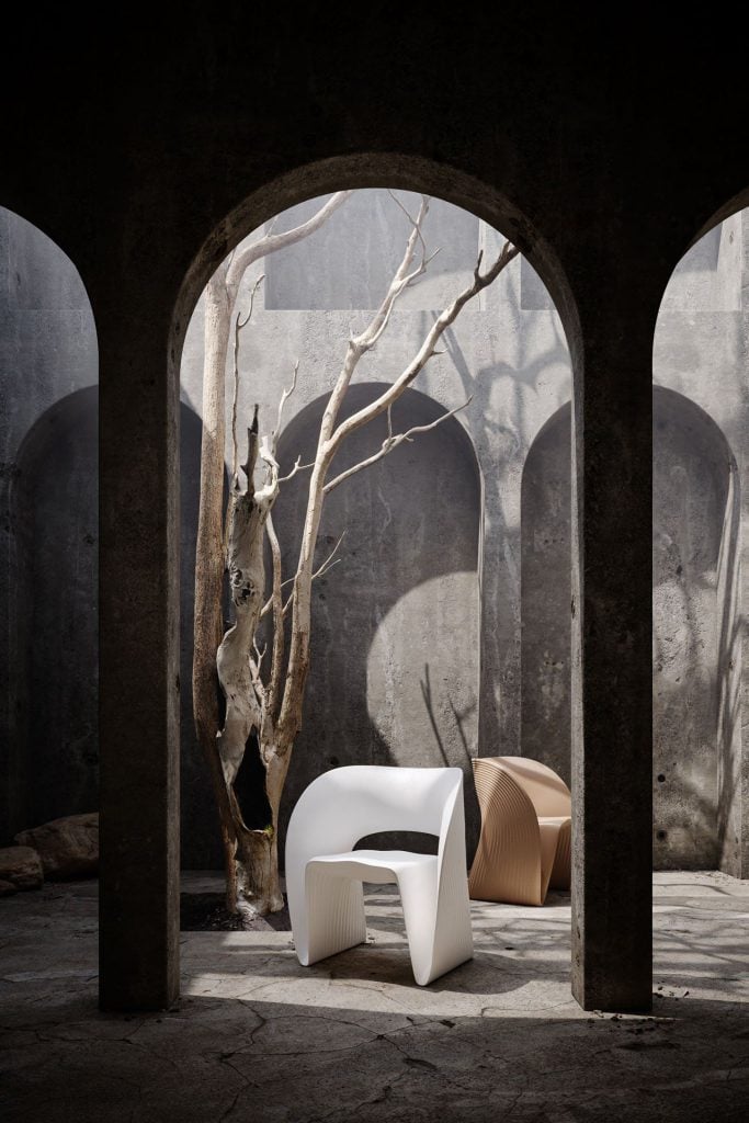 3D Furniture Rendering in Architectural Setting
