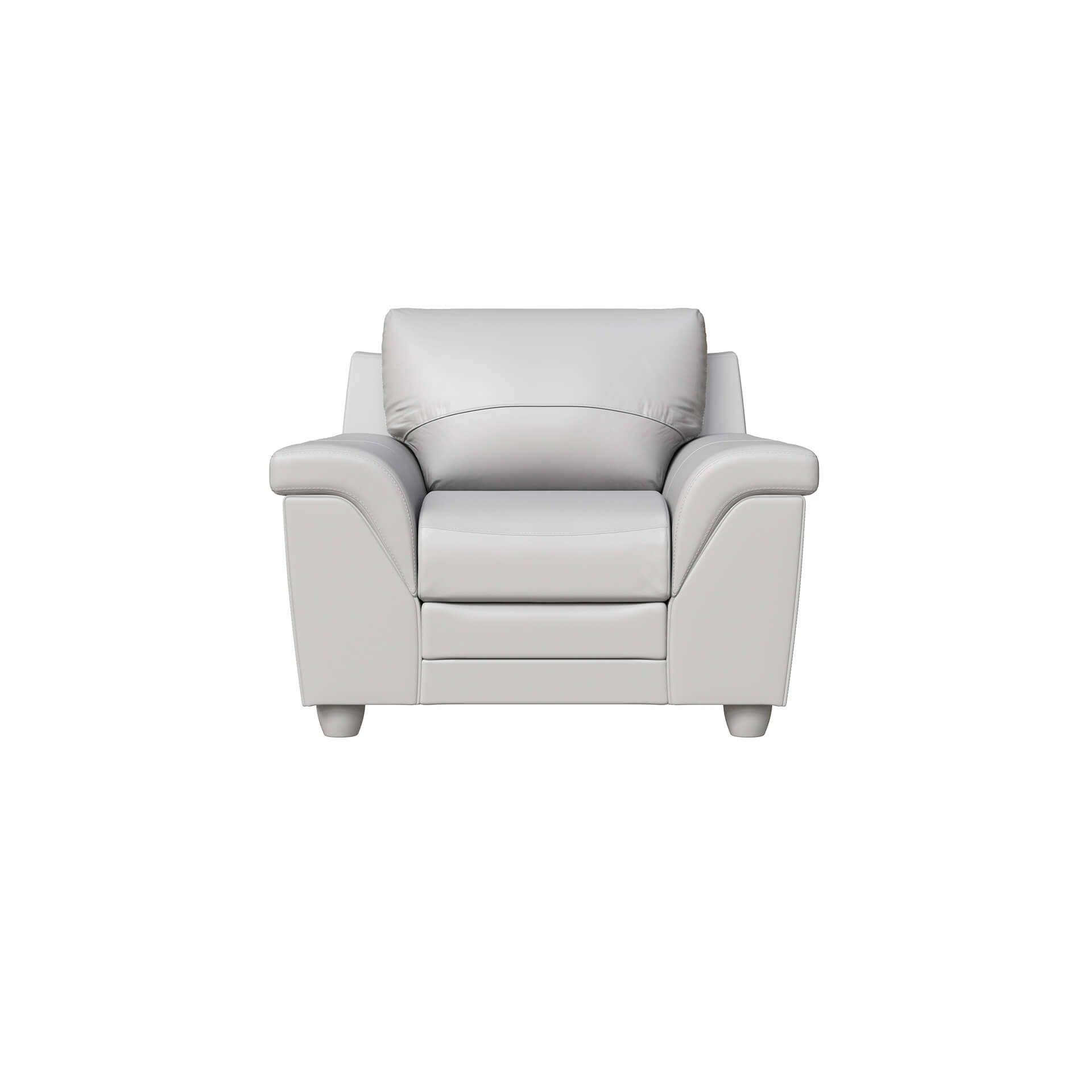 Front View of an Armchair Model