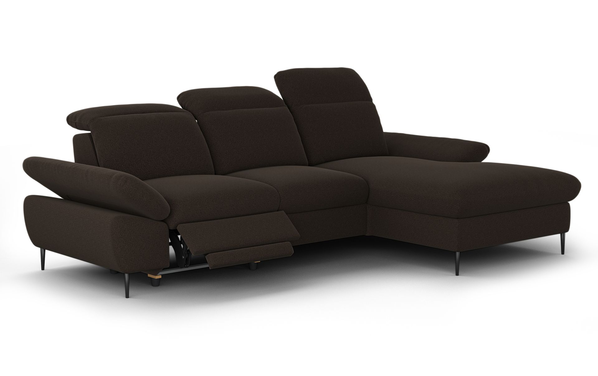 Black Sofa Silo Render