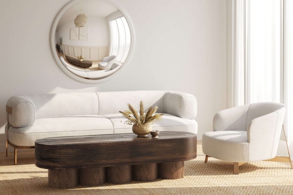 3D Interior Visualization of trendy fittings