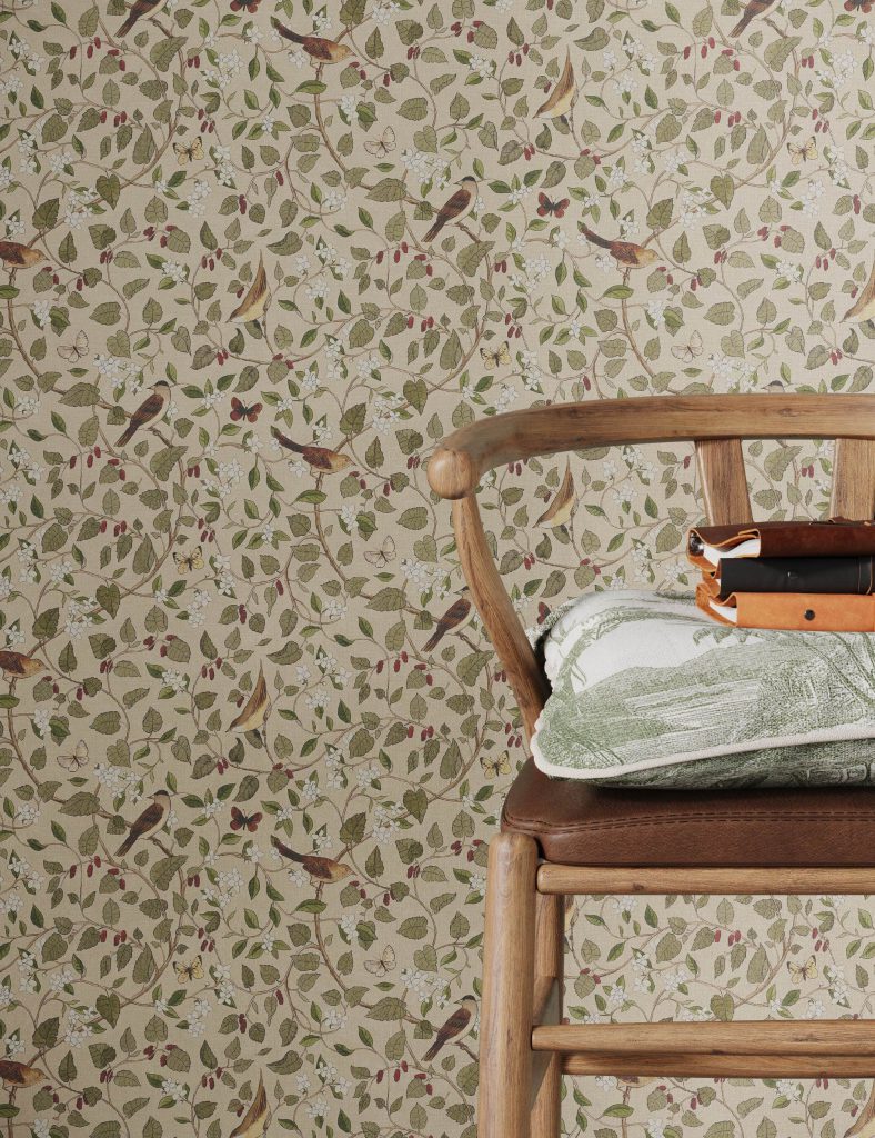 3D fittings Rendering and Visualization of Wooden Chair with Textured Background