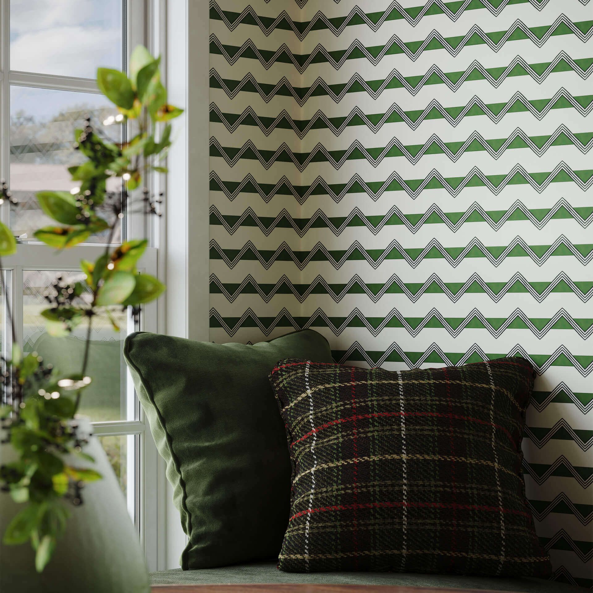 A Close-Up 3D Render of Wall Coverings