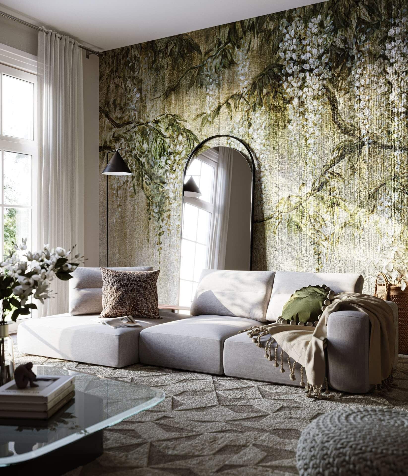 Lifestyle Wall Coverings 3D Visualization