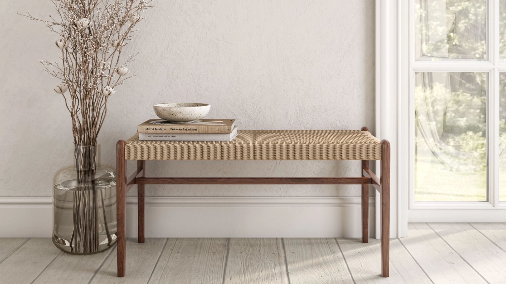 Product 3D Shot for a Beige Table and Home Decor