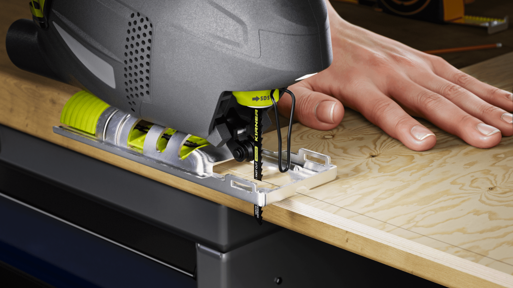 Woodworking Saw 3D Render