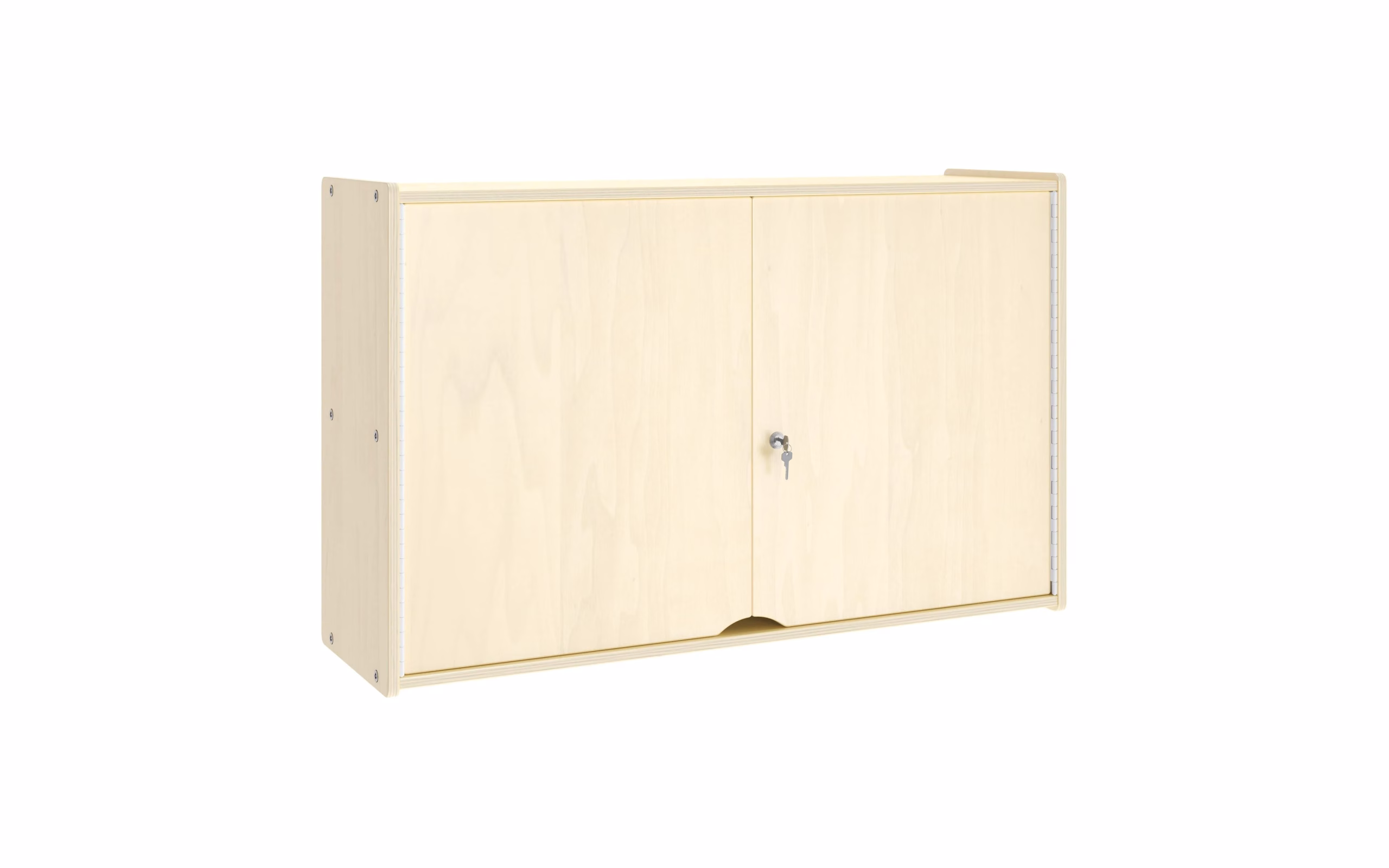 Kitchen cabinet unit rendered isolated on a white background