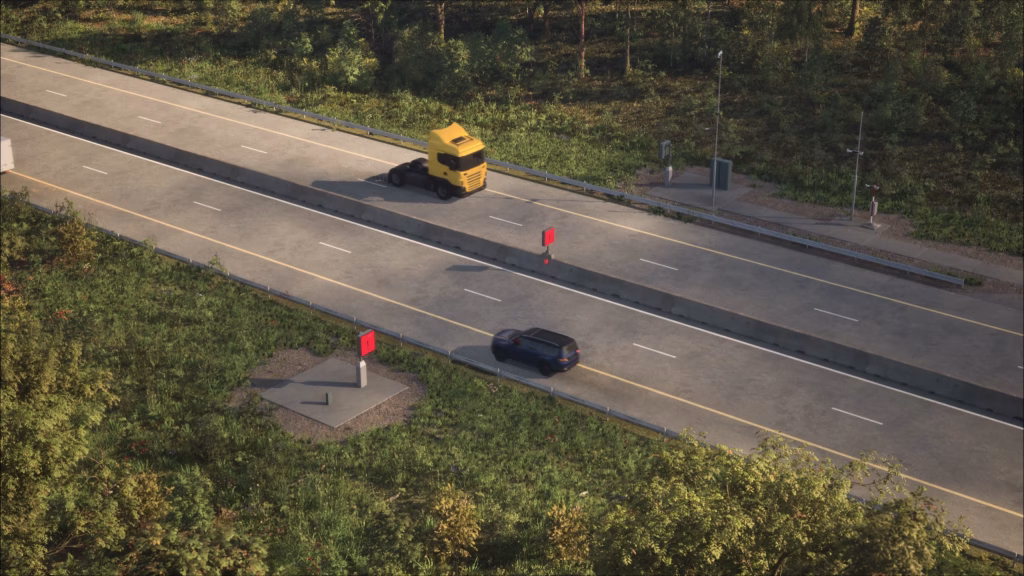 3D Explainer for Highway Wrong-Way Driver Warning System