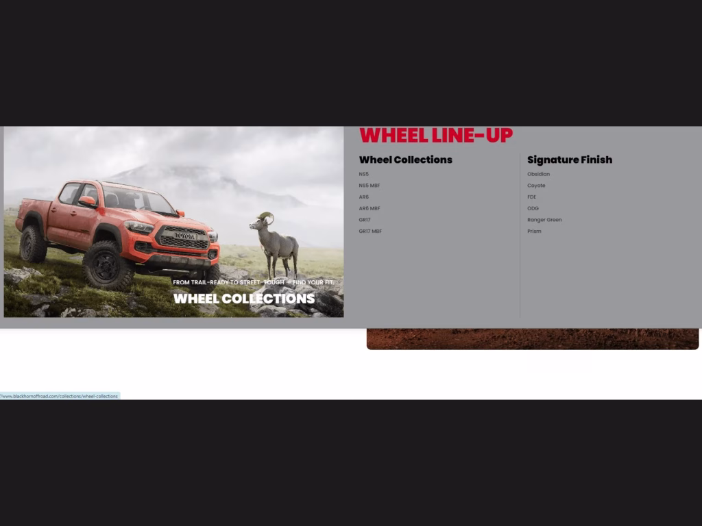 Range and Collection Menus