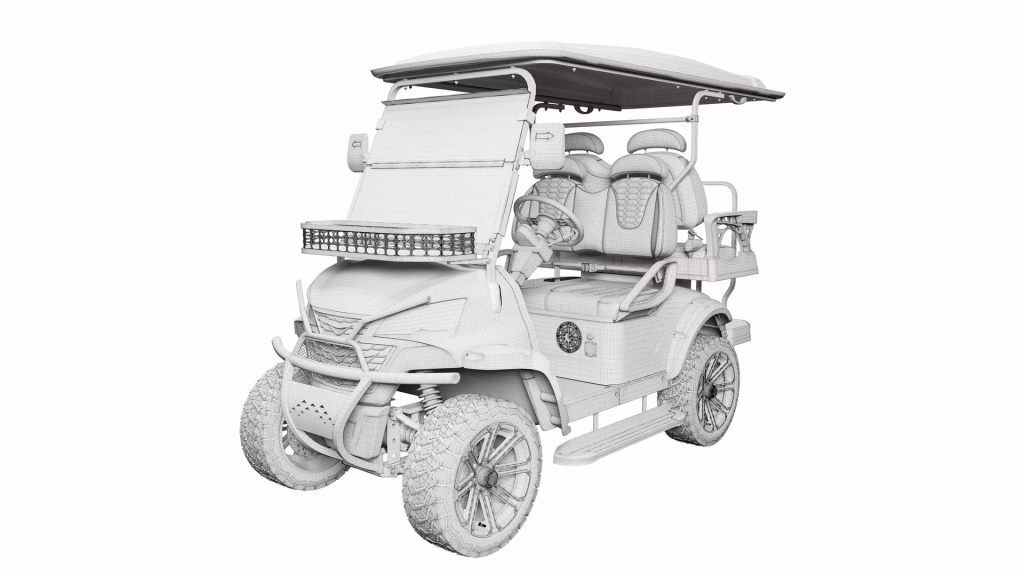 From CAD wireframe to photorealistic render
