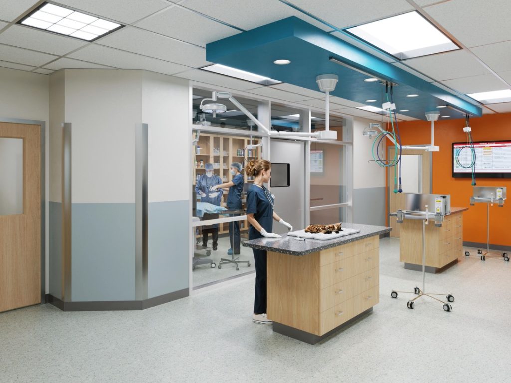 Clinic lobby seating