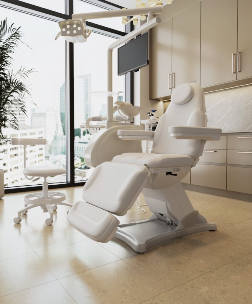 Dental chairs, units & operatory scenes