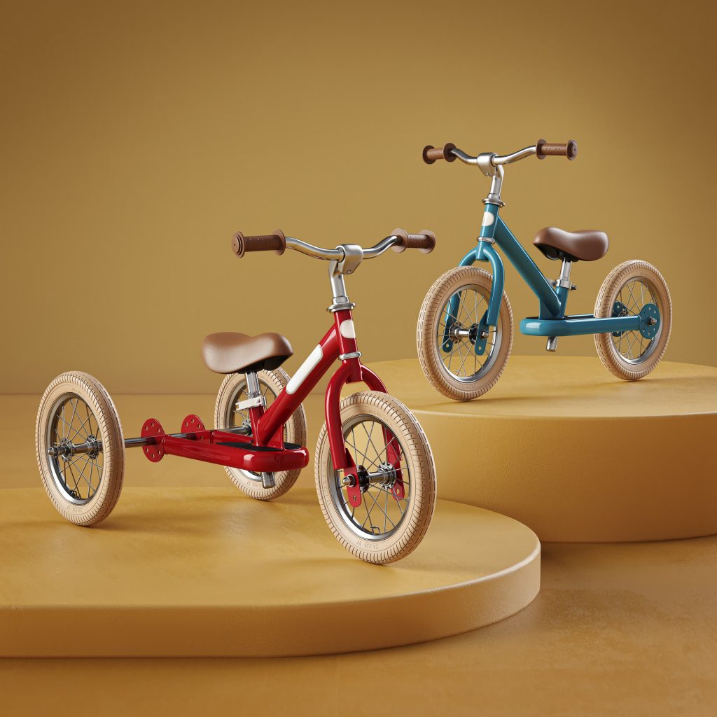 Electric & pedal-powered kids' vehicles