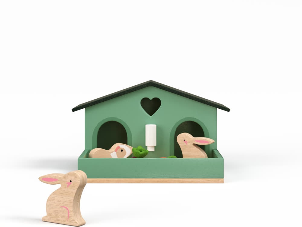 Animal houses, farms & nursery wooden toys