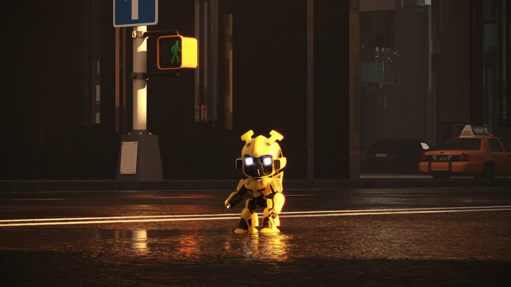 Articulated characters & cinematic key visuals