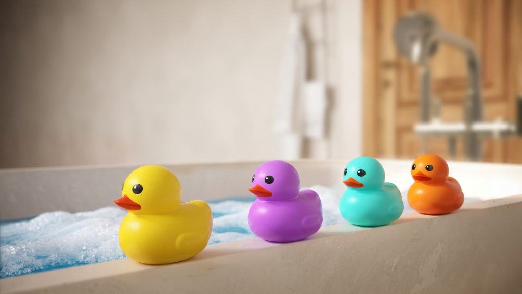 Rubber, vinyl & inflatable splash toys