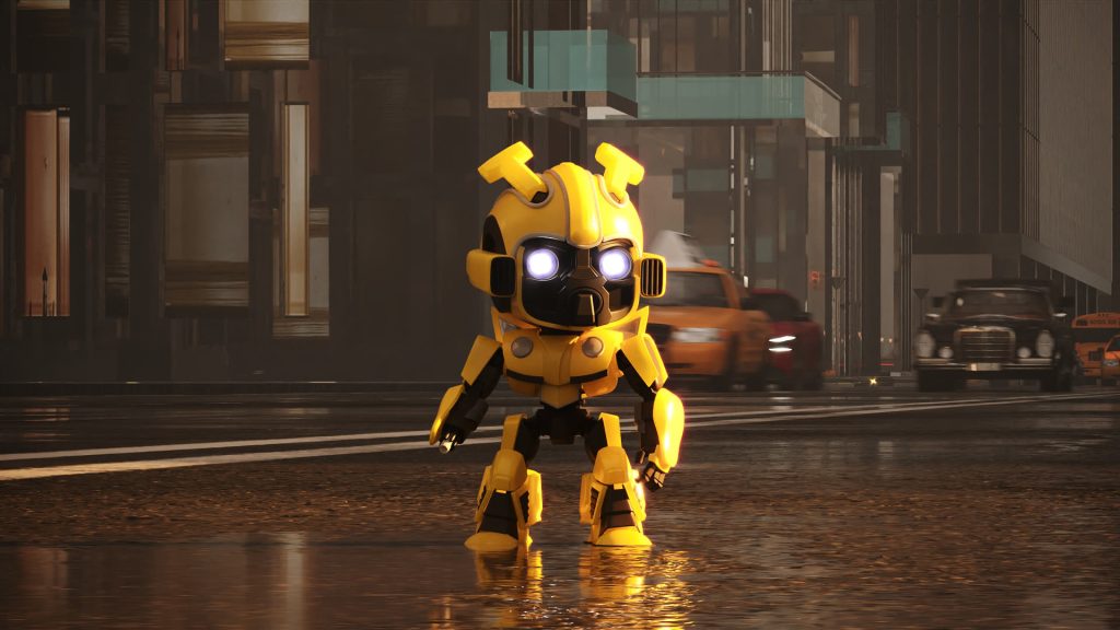 Articulated characters & cinematic key visuals